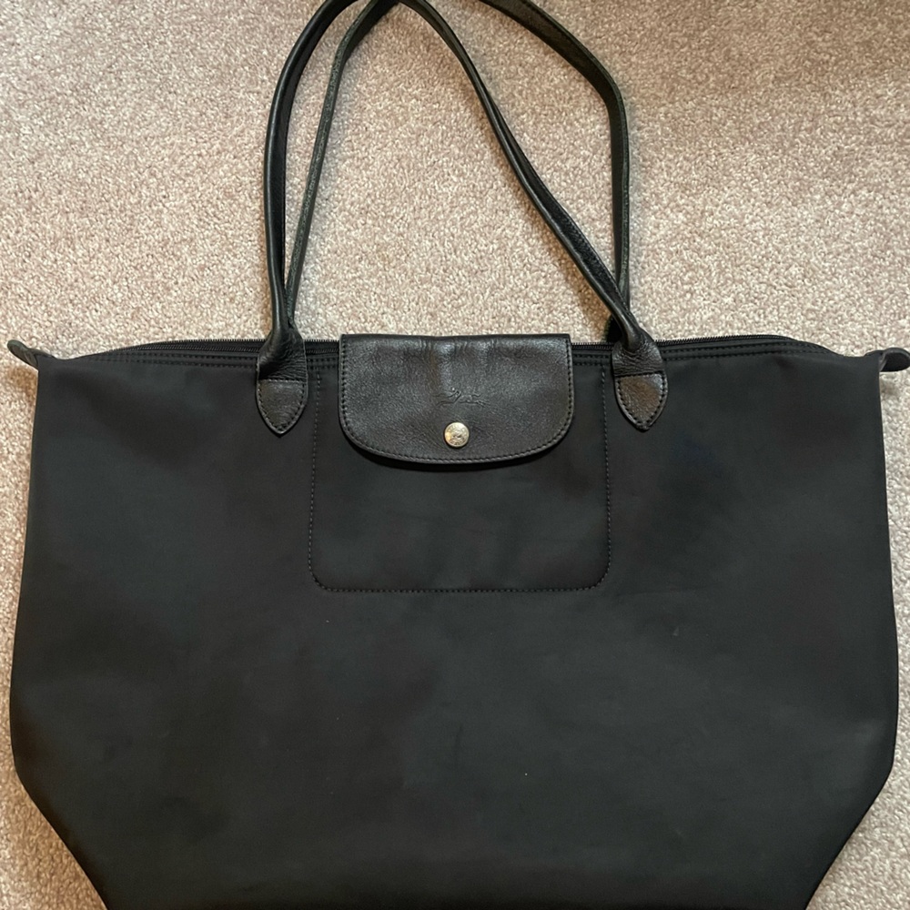 Longchamp Classic Black Tote Bag